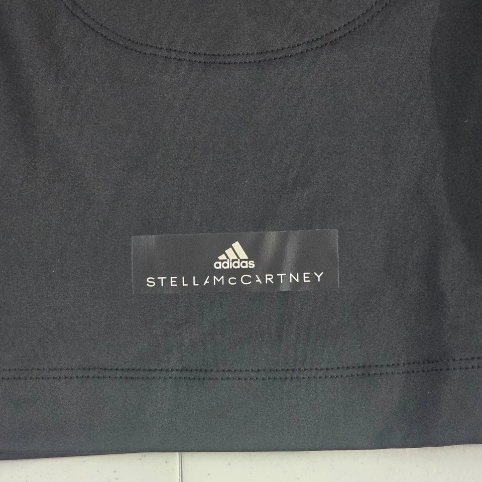 Camiseta de entrenamiento Adidas Stella McCartney para mujer manga larga negra rosa talla S 6572 Foto 4 de 4