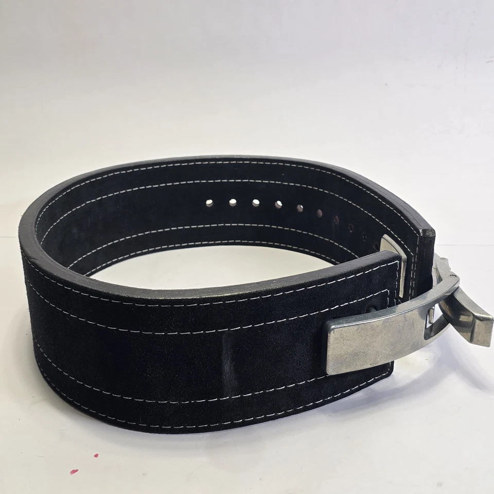 Cinturón de levantamiento de pesas Inzer Forever Lever talla mediana #TL-10 cuero nuevo Foto 3 de 4