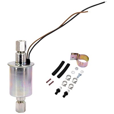 Universal Fuel Pump with Installation Kit 24V 3/8 Line 10-14 PSI E8131
