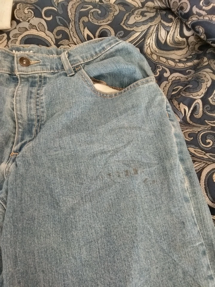 Sonoma Size 18 Plus Light Denim Boyfriend Jeans Stretch stright 18h mens - Image 2 of 4