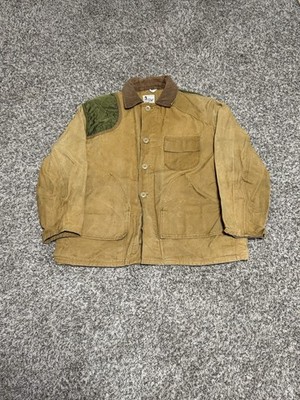 1960s Canvas Back Water Repellent Hunting/Fishing Longsleeve Fits Like A XL