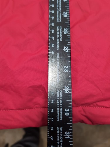 Giacca Uomo Rosso E Grigio COLUMBIA Termica Coil Isolante XL Buone Condizioni - Foto 11 di 11