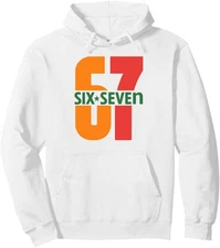 Six Seven Meme Kids Boys Girls Teachers Funny 67 Unisex Crewneck Sweatshirt