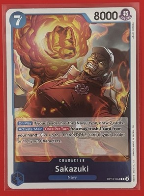 Sakazuki OP12-044 R One Piece Legacy Of The Master Foil