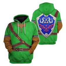 Personalized Link Iconic Shield Iconic Costume Unisex Hoodie Sweatshirt