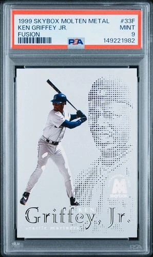 1999 SKYBOX MOLTEN METAL FUSION #33F KEN GRIFFEY JR. PSA 9 (ONLY 3 Higher)
