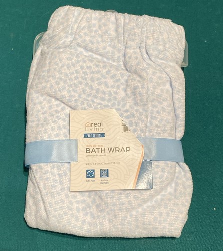 Real living Towel Bath Body Wrap Shower Spa Sauna Beach Pool Gym 100% Cotton.