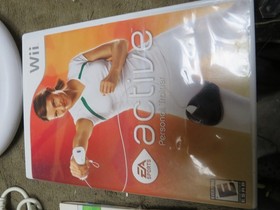 Vintage NINTENDO Wii Fit Sports Video Game Console Bundle Controllers Games