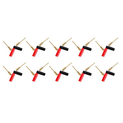 #ad Easy Installation 20 Pcs Speaker Pin Connectors 2mm Gold Plated Banana Plugs AU $17.64