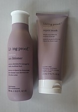 Living Proof Restore Conditioner 8 oz & Repair Mask 6.7 oz (FF)