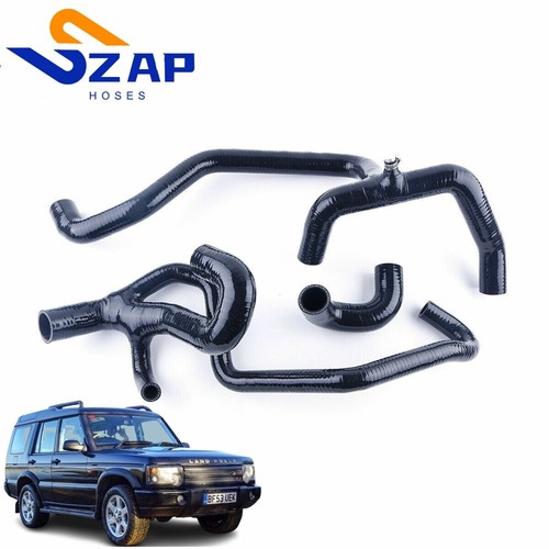 For 1998-2004 Land Rover Discovery MK2 4.0L V8 Black Silicone Radiator Hose ZAP - Bild 9 von 9