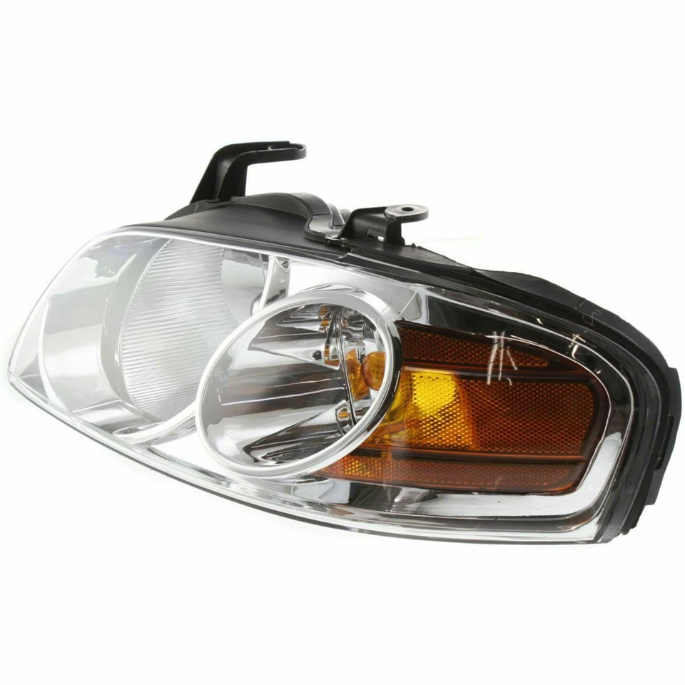 Nuevo conjunto de 2 faros halógenos laterales diestros y diestros para Nissan Sentra 2004-2006 Foto 3 de 4