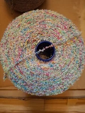 wool/cotton/acrylic/polyester  918 ypp tweed yarn full cone Harlequin