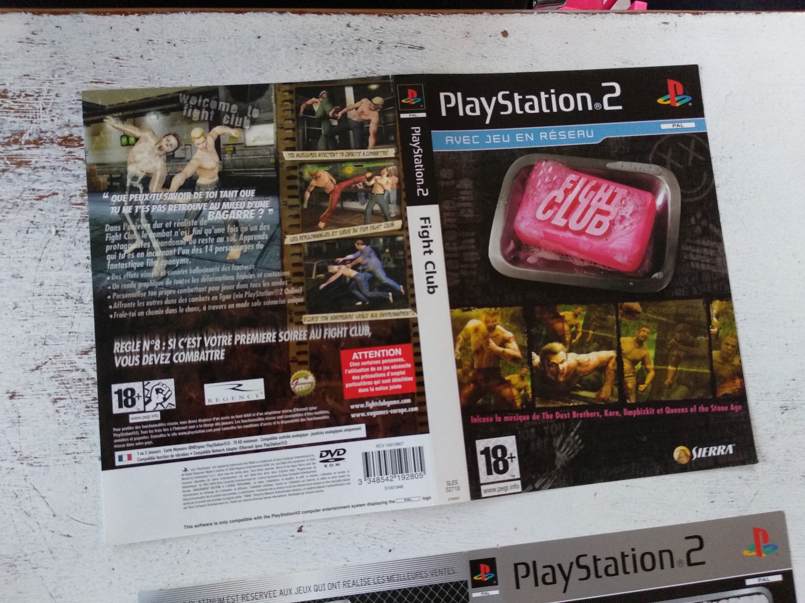 Jeu Fight Club - Xbox (PAL FR) - Version Française - Neuf Sous Blister