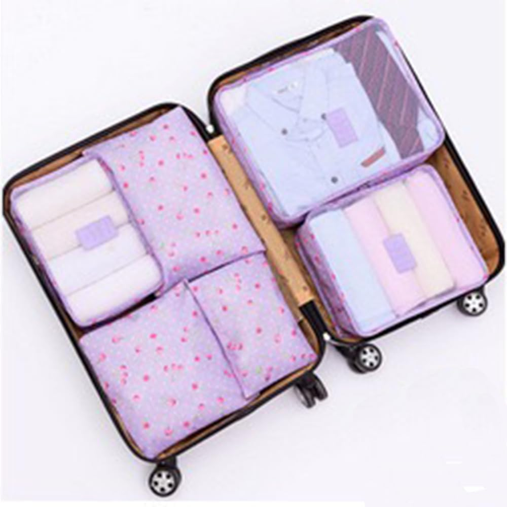 Travel Packing Cubes Lightweight, 6 Set Luggage Organizers for Suitcase, Travel-image