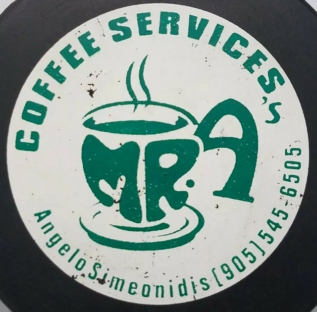 2002 PLAYOFFS HAMILTON OLDTIMERS RNHL VICEROY HOCKEY PUCK MADE IN