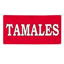 Vinyl Banner Multiple Sizes Tamales Food Fair Restaurant Restaurant  Food