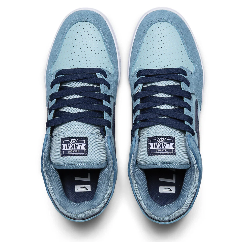 Zapatos Lakai Telford Low - Gamuza Azul Claro Foto 3 de 3