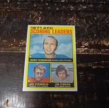 1972 Topps - #7 Jan Stenerud, Garo Yepremian, Jim O'Brien (RC)