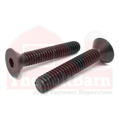 #ad M5 0.8 Class 12.9 Flat Socket Head Cap Screws Black Oxide Pick Length amp; Qty $95.41