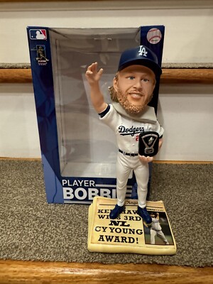 Rare* Clayton Kershaw 3x Cy Young Winner FOCO LA Dodgers Newspaper