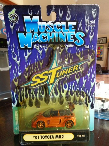 2001 TOYOTA MR2 SSTUNER MUSCLE MACHINES 1/64 - Picture 6 of 11