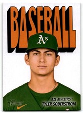 2021 Topps Heritage Minor League 1972 Pack Cover Cards Tyler Soderstrom AZL