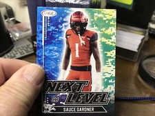 2022 Sage High Series Football Next Level #91 Sauce Gardner - Cincinnati