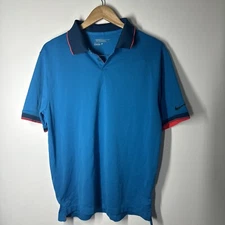 NIKE GOLF POLO SHIRT TOUR PERFORMANCE MENS SIZE L