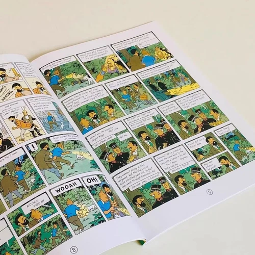 Tin tin Book *NEW The Adventures of Tintin Box Set 23 Books Collection Full Size - Picture 8 of 10