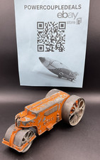 Hubley Orange Steam Roller No. 480 Diesel Vintage EUC Original Nice