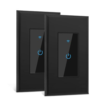 #ad #ad 2 Pack WiFi Smart Switch Smart Light Switch Remote Control Alexa amp; Google Home $19.99