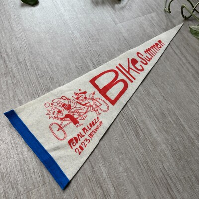 #ad Portland PedalPalooza Bike Summer 2023 Pennant Flag Cycling Decor 24quot; $12.00