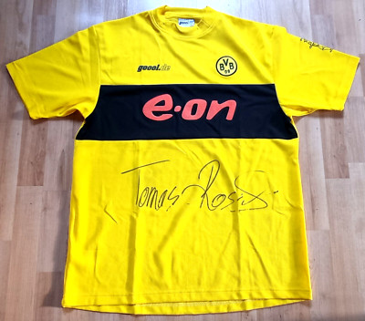   Borussia Dortmund Trikot BvB   goool.de eon 02/03 signiert Tomáš Rosický  (61)