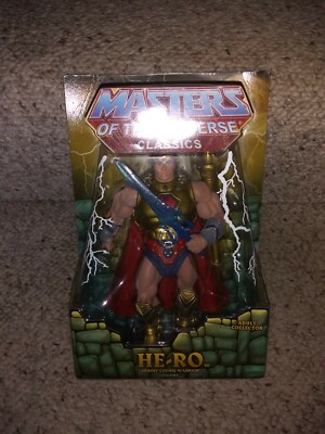 SDCC 2009 MASTERS OF THE UNIVERSE Classics HE-RO 6 ''  figure  Exclusive New
