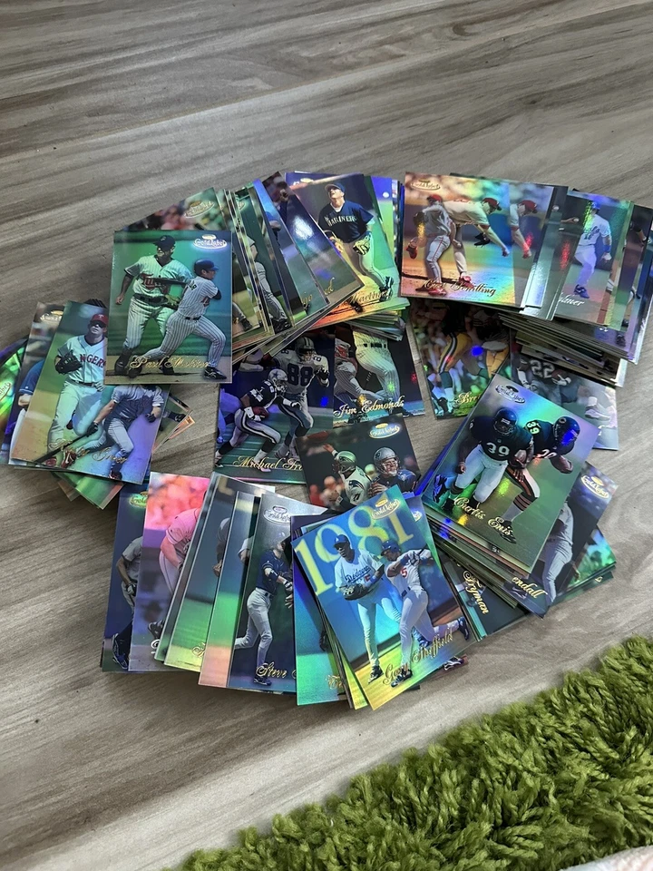 baseball cards box LOT 330 Cards 1998 Topps Gold Label Authentic Cards - Image 2 of 4