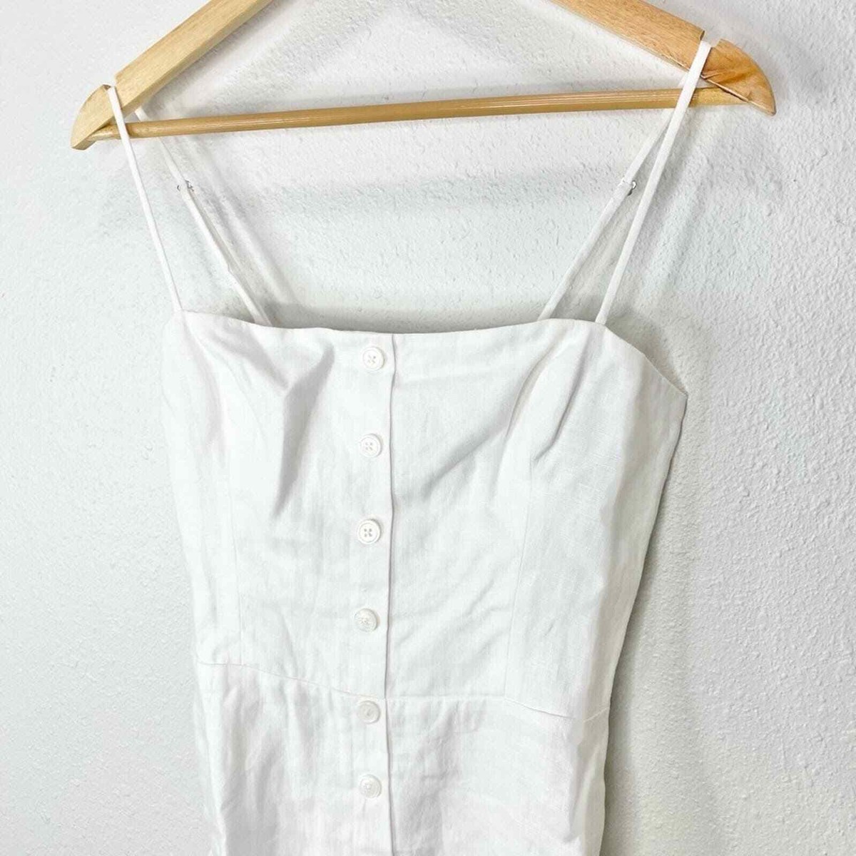 linen dress clearance Marbella. Halter-Neck Linen Midi Dress – Bali Lane