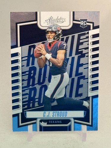 CJ Stroud 2023 Panini Absolute Rookie RC base #102 Houston Texans C214