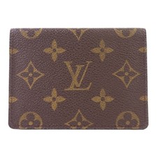 LOUIS VUITTON LV Card Case M60533 Monogram Brown