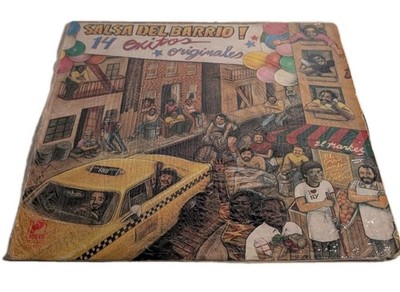 Salsa Del Barrio! 14 Exitos Originales LP Vinyl Record Latin Salsa Compilation T