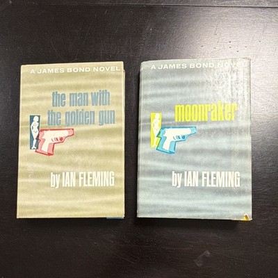 Ian Fleming James Bond The Man with the Golden Gun HC Book Club DJ Ex Libris