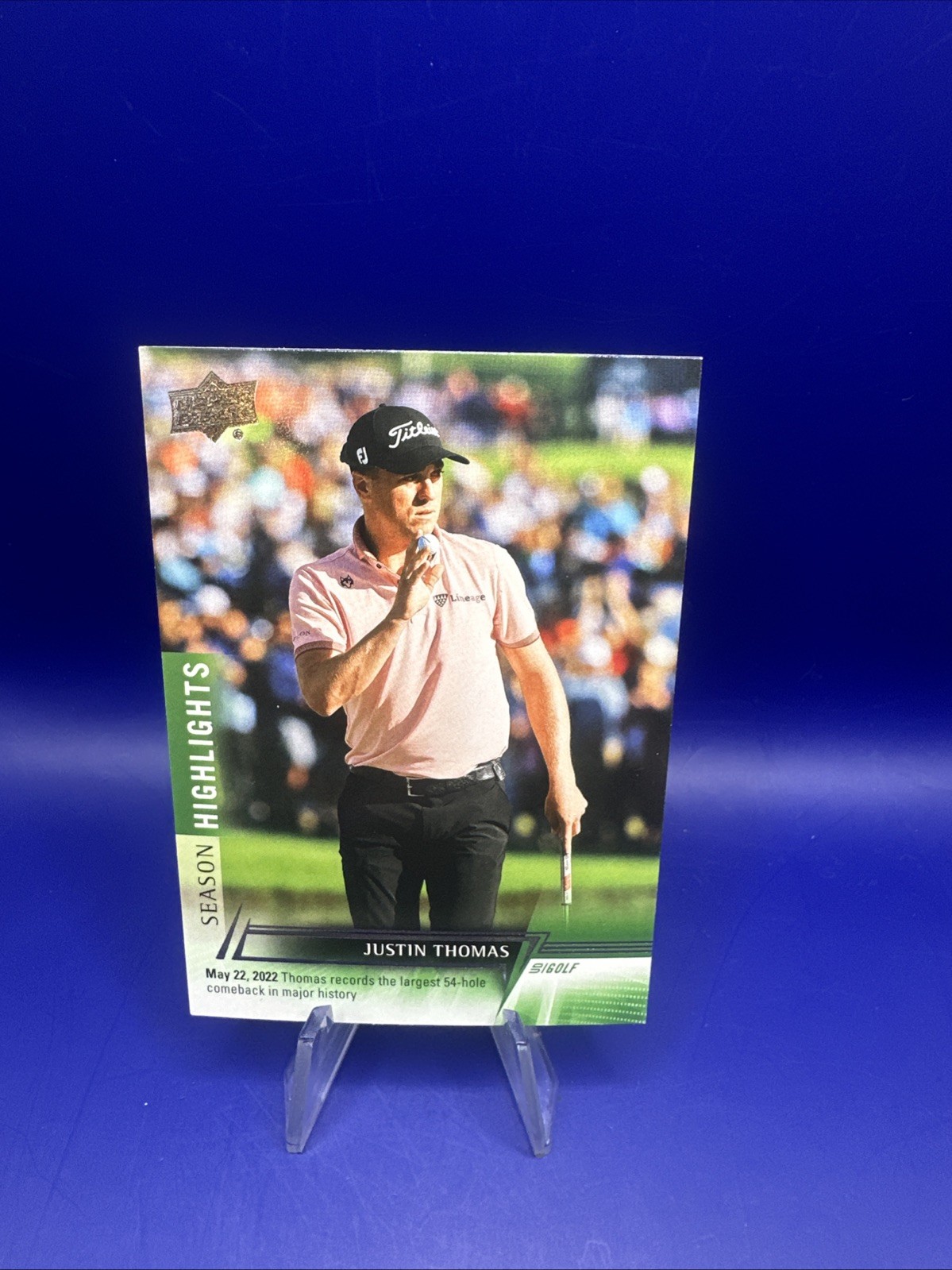 2024 Upper Deck UD Golf - #76 Justin Thomas