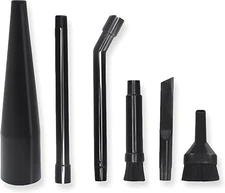 6 Pack Micro Cleaning Nozzle Kit for Compact Wet Dry Shop Vacuum 1 1 4"
