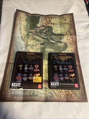 Dungeons and Dragons Neverwinter Nights: The Complete PC Game W/ Map!