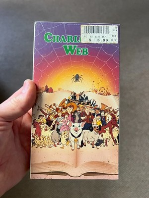 New Factory Sealed Charlotte's Web - VHS - 1993