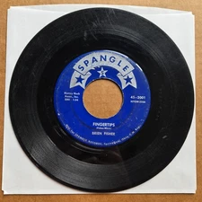 BRIEN FISHER Fingertips ROCKABILLY BOPPER 45 7" Record Vinyl Records