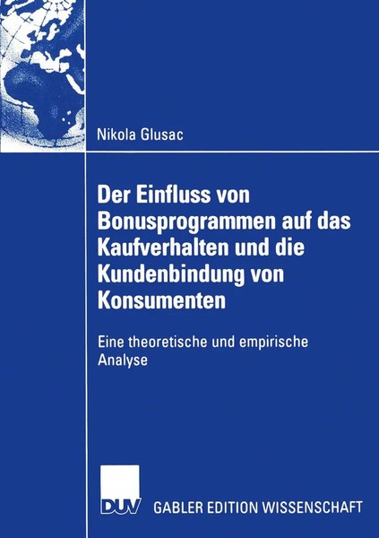 Der Einfluss Von Bonusprogrammen Auf Das Kaufverhalten Und Die Kundenbindung...-image