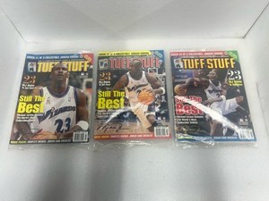 Sealed Set 3+ 1 Tuff Stuff Magazine March 2002 NBA Michael Jordan Wizards