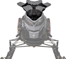 POWERMADD 13721 Windshield - 14" Tinted - Low