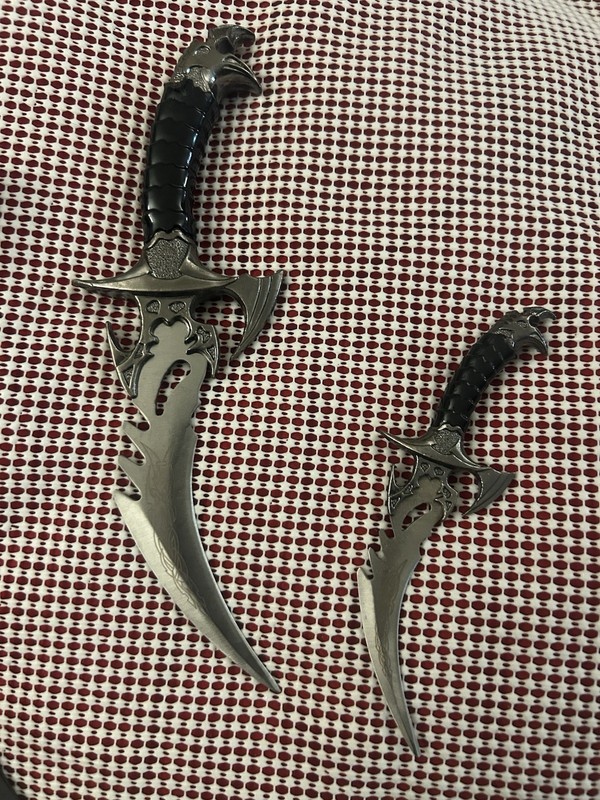 Ace Martial Arts Draco Twin Dagger Fantasy Knives